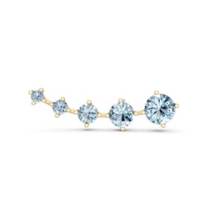 EARCUFF 5 TOPAZIO SKY